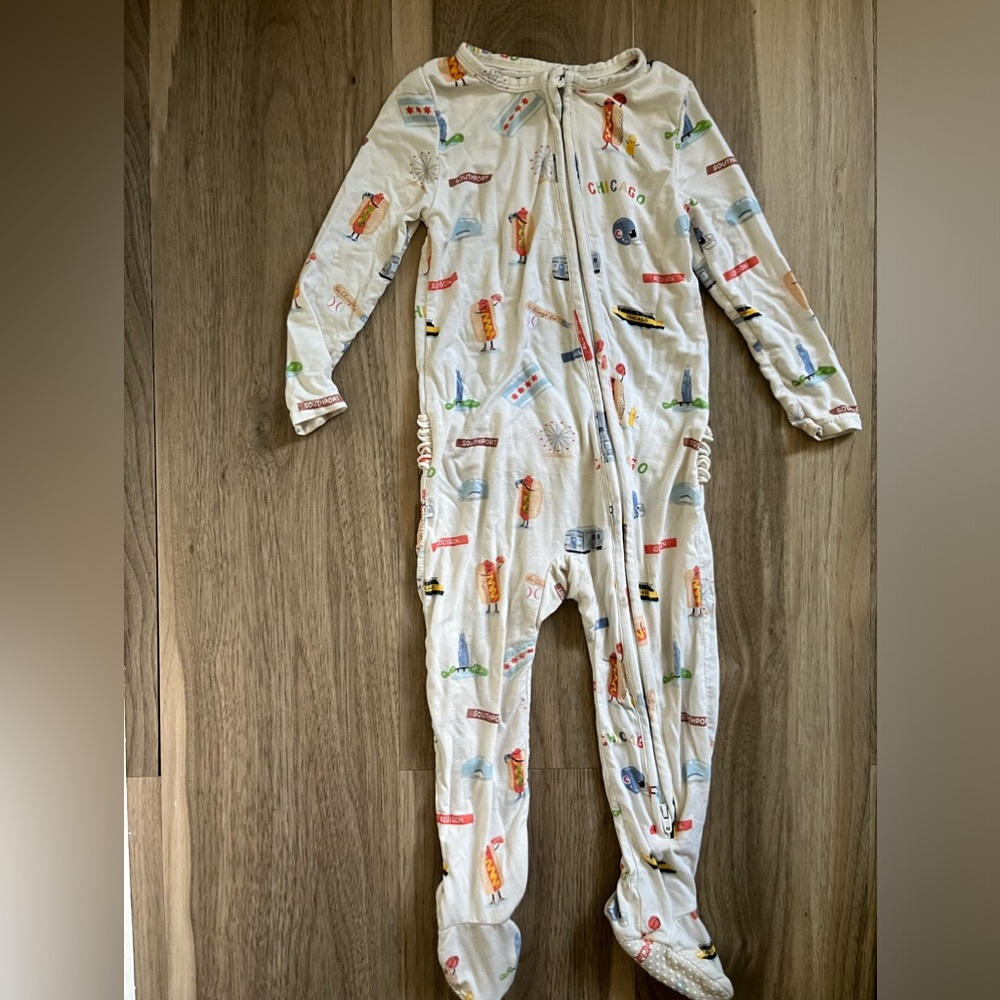 Mini wonder bamboo Chicago pajamas